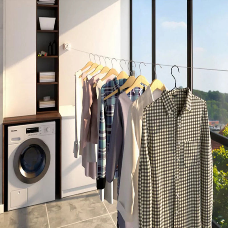 Varal Invisível FlexLine – Discrição e Eficiência no Seu Espaço