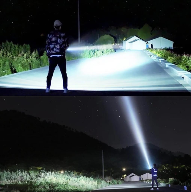 Lanterna TitanBeam X – Iluminação Extrema com Tecnologia Militar