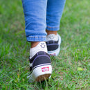 Meia-passos alegres - Cores Únicas- 10 pares