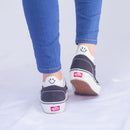 Meia-passos alegres - Cores Únicas- 10 pares