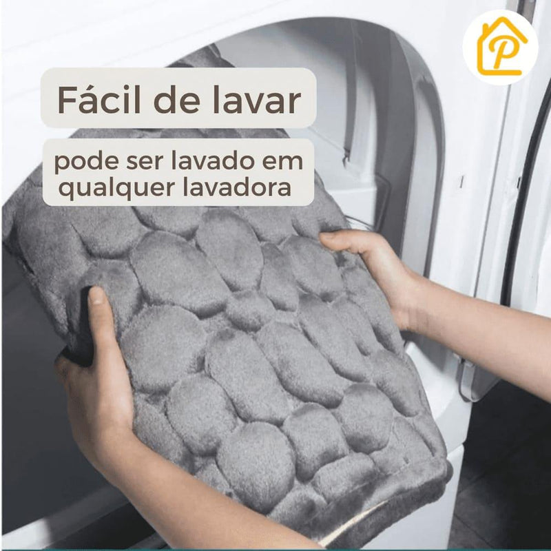 Tapete Conforto Seco – Antiderrapante com Absorção Imediata