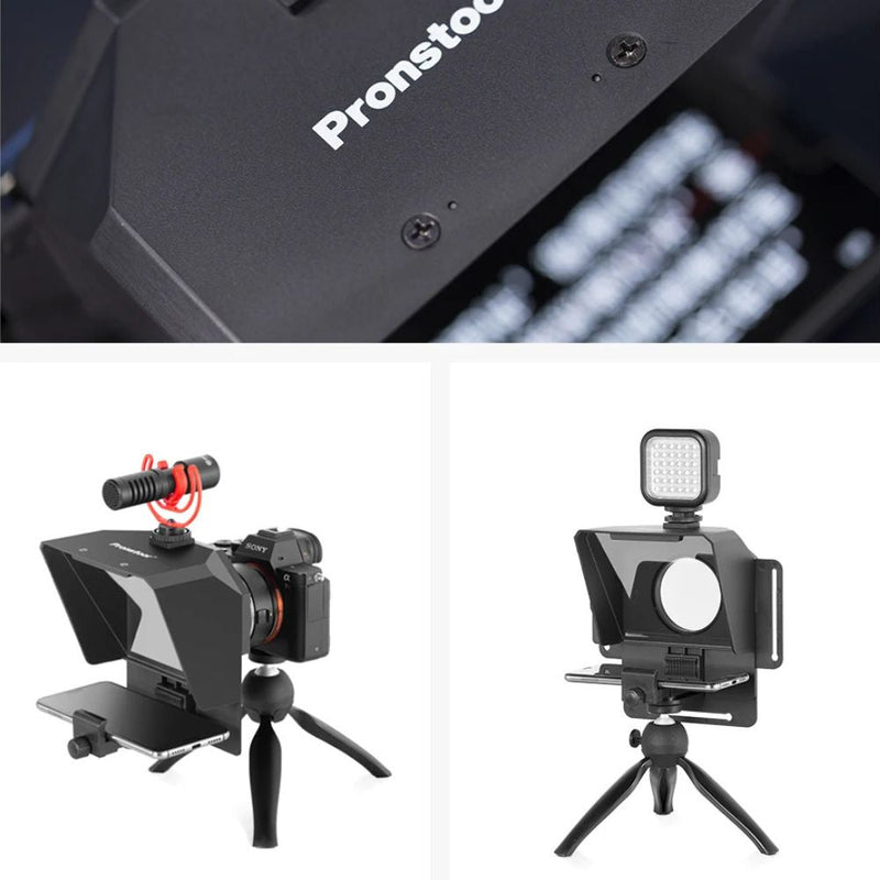 ProTexto Compact - Para Smartphones e DSLRs com Controle Remoto