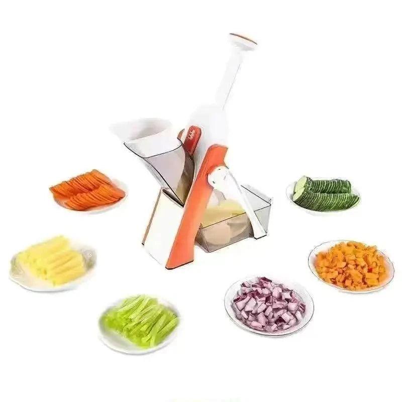 Cortador de Legumes ChefPrático – 5 em 1 para Cozinha Eficiente