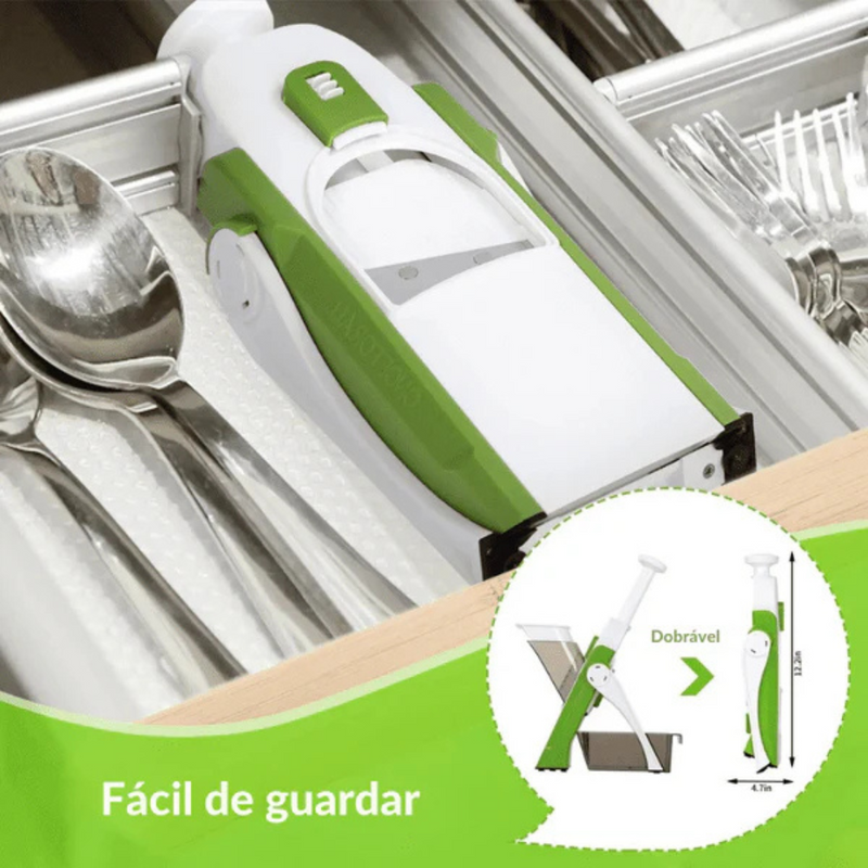 Cortador de Legumes ChefPrático – 5 em 1 para Cozinha Eficiente