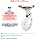 Massageador DermaLift – Rejuvenescimento Facial com Vibração e Calor