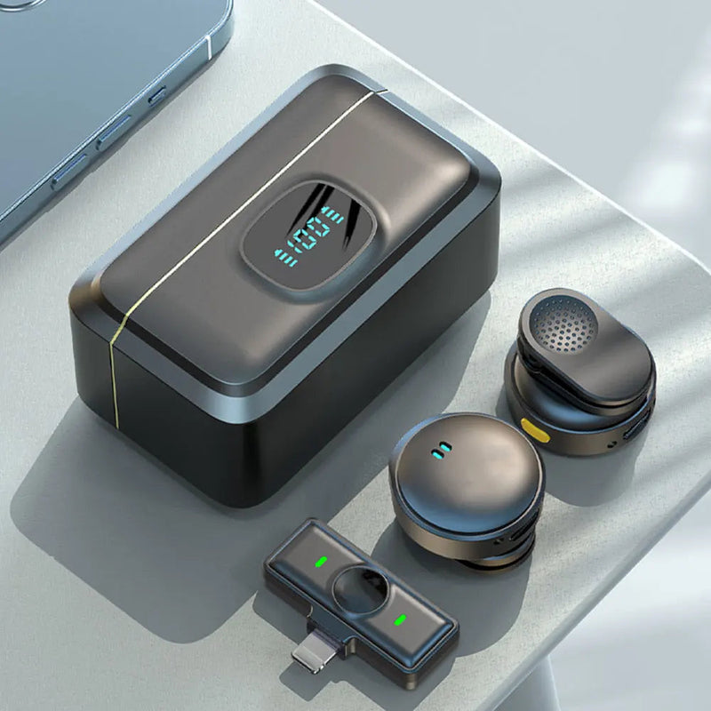 Microfone FreeVoice – Liberdade para Gravar com Qualidade
