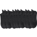 Meia-passos alegres - Cores Únicas- 10 pares